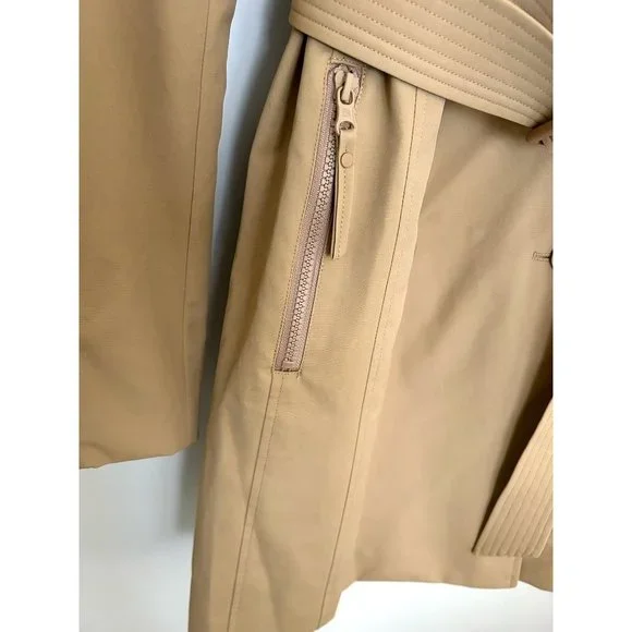 BLANC Noir Classic Trench Coat NWT Size S & XL - Picture 13 of 14